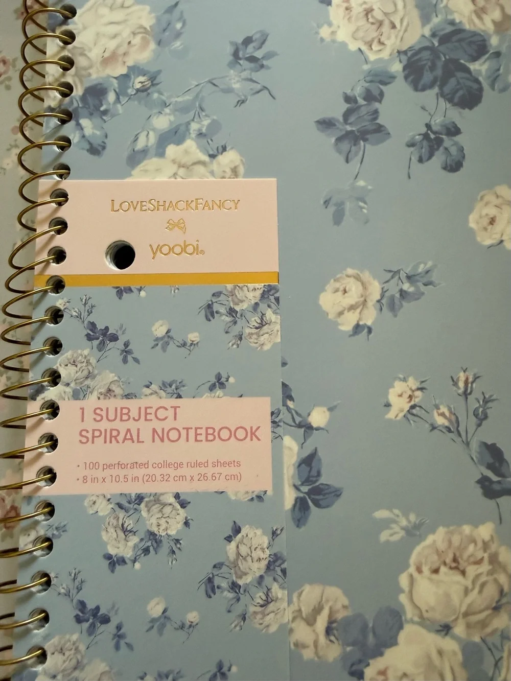 LoveShackFancy blue floral